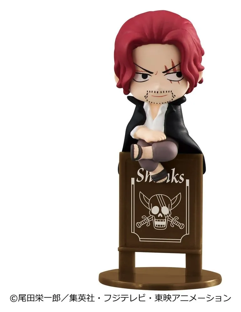 One Piece Ochatomo series Mini Figures Pirates Party 4 cm Blind Box Display (8) (Repeat)